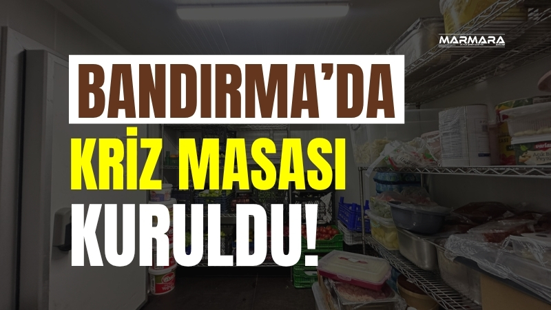 Bandırma Belediye Başkanı Dursun Mirza, kapalı pazar yerinde ve belediyeye