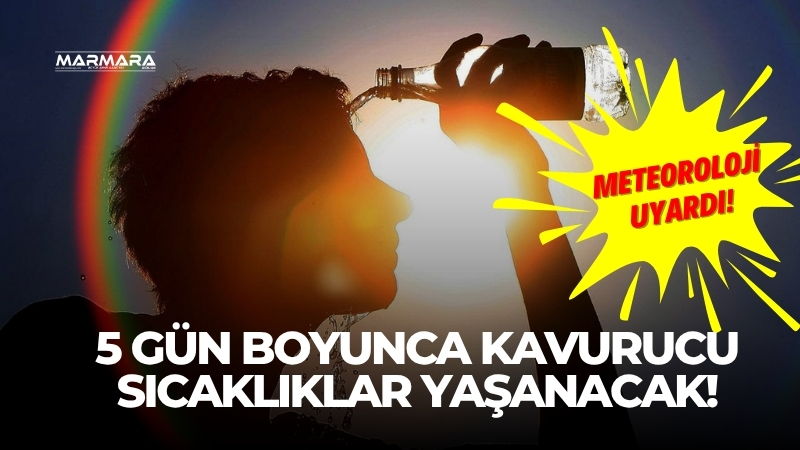 Balıkesir'de yaz mevsimi etkisini artırıyor. Meteoroloji Genel Müdürlüğü'nün tahminlerine göre