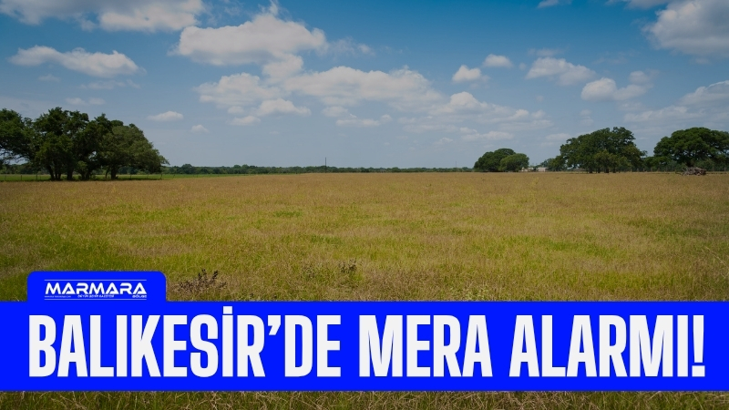 Balıkesir'in İvrindi ilçesine bağlı Evciler Mahallesi’nde 465 dekarlık alanda yürütülen