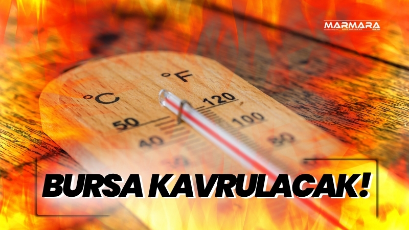 Meteoroloji Genel Müdürlüğü'nün 27-31 Temmuz tarihlerini kapsayan verilerine göre Bursa,