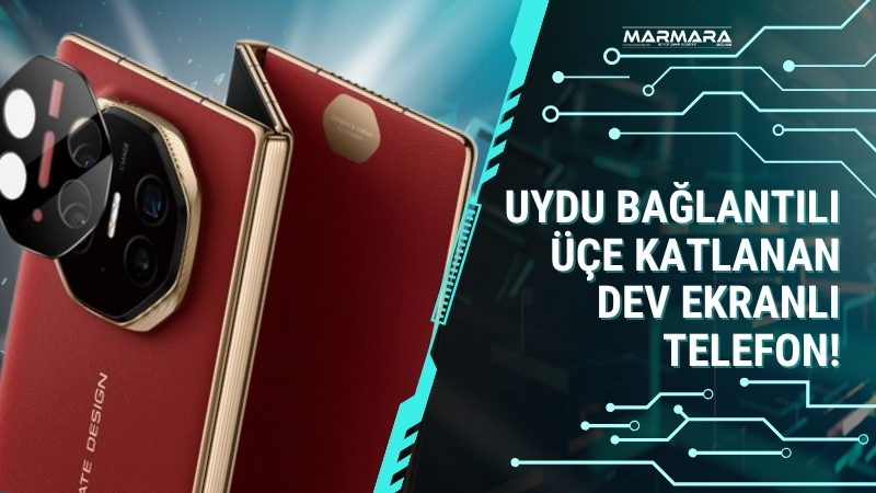 Huawei'nin ikinci nesil üçe katlanabilir modeli Mate XT 2, tanıtılmadan