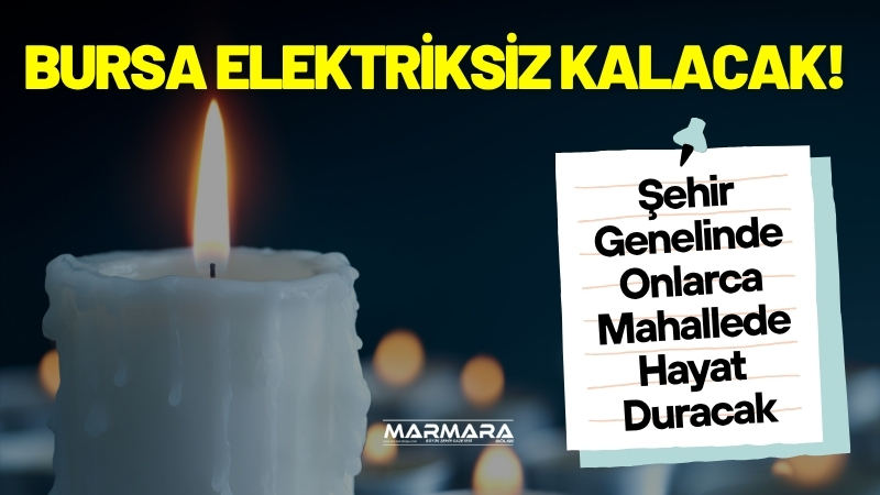 Bursa’da 29 Temmuz Salı günü planlı elektrik kesintileri dikkat çekiyor.
