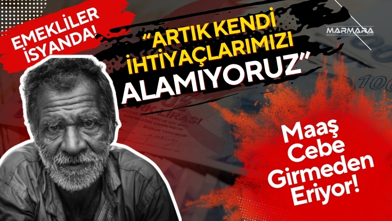 2025 Temmuz zammına rağmen Balıkesirli emekliler geçim derdinde. Yeni maaşlar