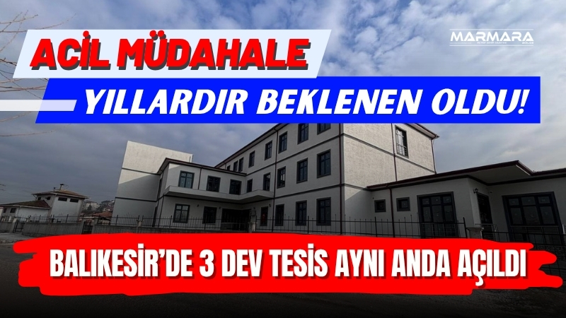 Manyas’ta sağlık hizmetleri yeni bir döneme girdi. Toplum Sağlığı Merkezi,