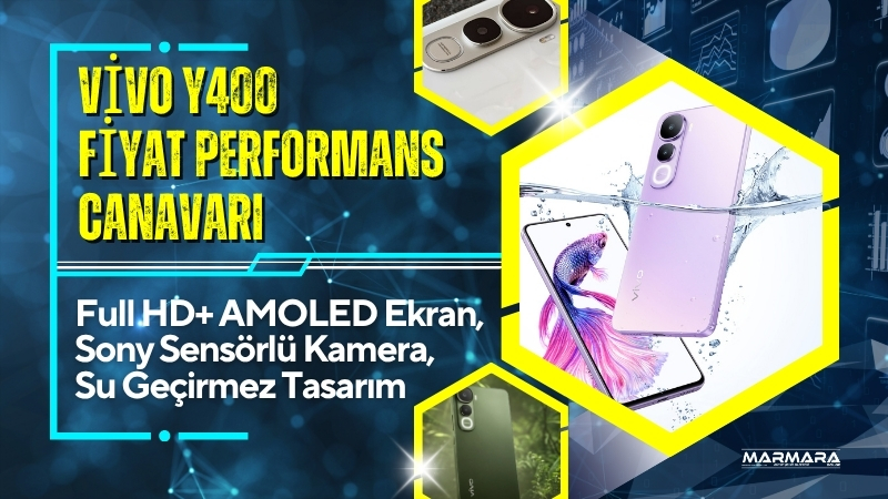 Vivo’nun fiyat-performans odaklı yeni akıllı telefonu Y400, markanın resmi sitesinde