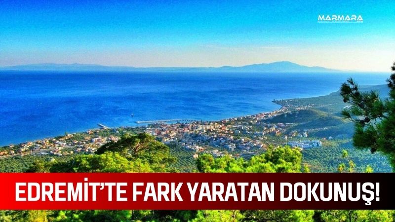 Edremit Belediyesi, ilçenin farklı noktalarında sürdürdüğü yol yapım ve iyileştirme
