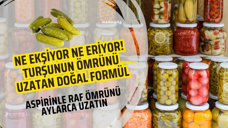 Balıkesir’de evinde kışlık turşu kuranlar, bu doğal yöntemlerle turşularını aylarca