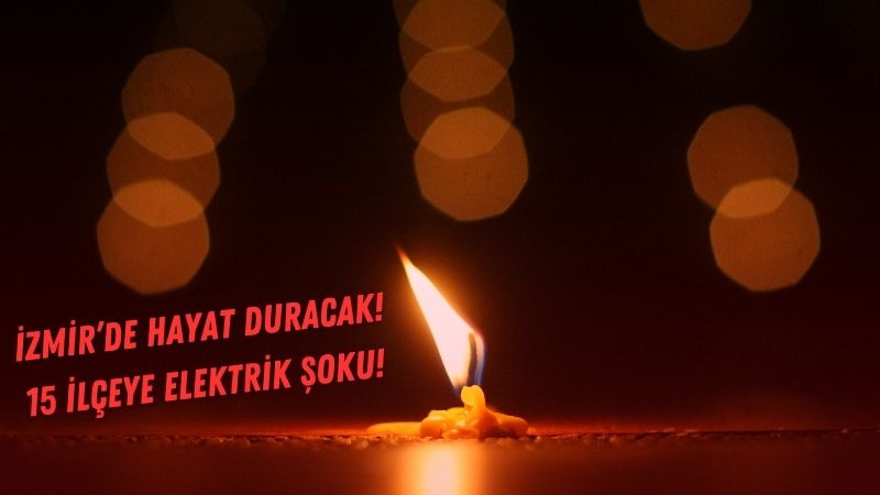 İzmir’in farklı noktalarında yaşayan vatandaşlar, 8 Temmuz Salı günü elektrik