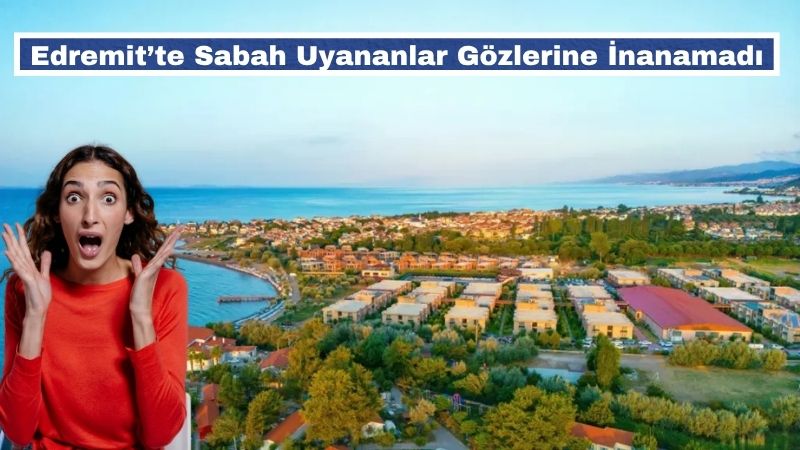 Edremit Belediyesi, ilçedeki yeşil alanlarda ve parklarda çevre düzenlemesi çalışmalarına