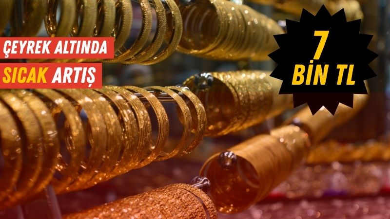 Altın fiyatlarında 9 Temmuz 2025 Çarşamba günü itibarıyla yukarı yönlü