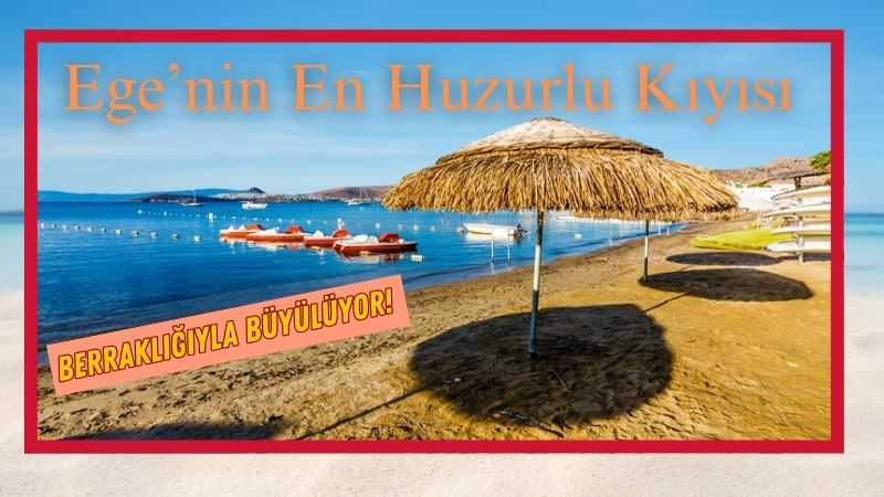 Muğla’nın Bodrum ilçesine bağlı Ortakent Mahallesi’nde yer alan Yahşi Plajı,