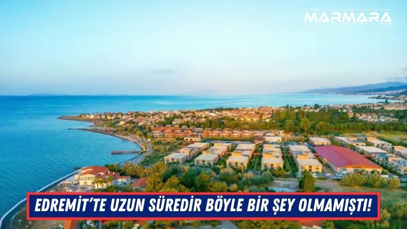 Balıkesir’in Edremit ilçesine bağlı Avcılar Mahallesi’nde başlatılan yol tamirat çalışmaları
