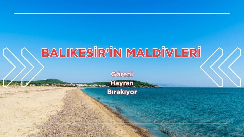 Balıkesir’in Ayvalık ilçesinde, kalabalıklardan uzak, doğayla baş başa bir tatil