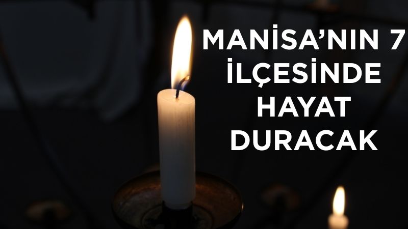 Manisa’da 12 Temmuz 2025 Cumartesi günü, şebeke yenileme ve bakım