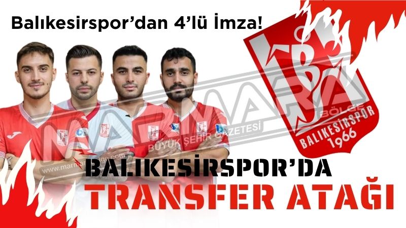 3. Lig temsilcisi Balıkesirspor’da sessizlik bozuldu, transfer hamleleri peş peşe