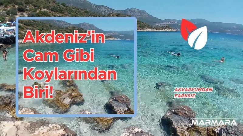 Antalya’nın Kaş ilçesine bağlı Çukurbağ Yarımadası’nda yer alan Hidayet Koyu,