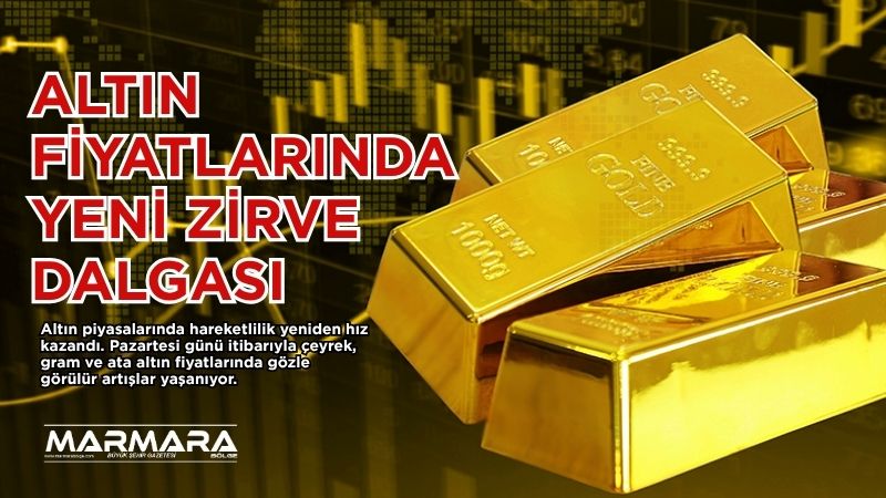 Altın piyasalarında hareketlilik yeniden hız kazandı. 21 Temmuz 2025 Pazartesi