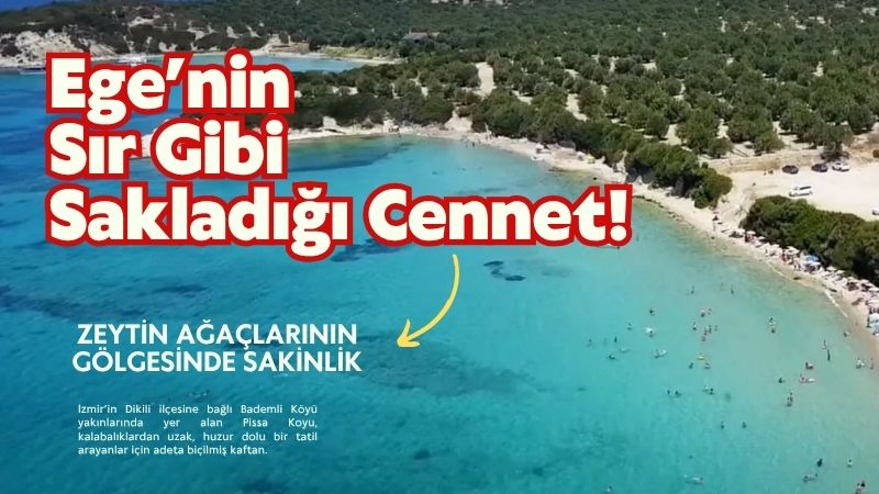 İzmir’in Dikili ilçesine bağlı Bademli Köyü yakınlarında yer alan Pissa