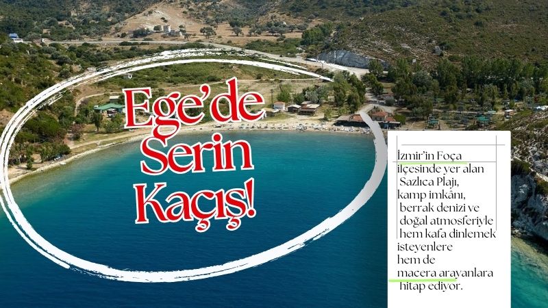 Balıkesir’den yola çıkan tatilciler için Ege’nin serin sularında günübirlik bir