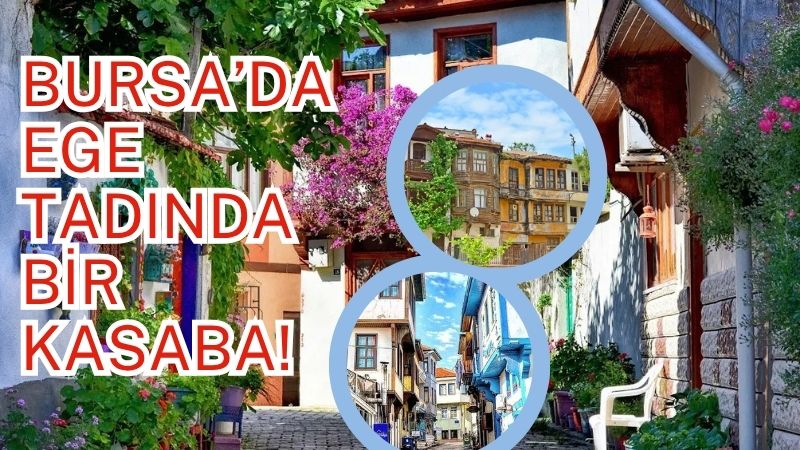 Bursa’nın Mudanya ilçesine bağlı Trilye (yeni adıyla Zeytinbağı), tarihi dokusu,