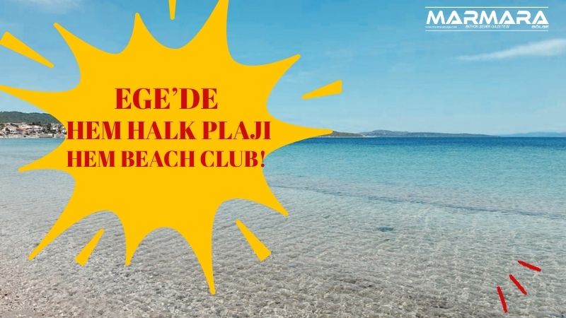 Ege'nin gözbebeği Çeşme’de denize girmek isteyenler için seçenekler oldukça geniş.