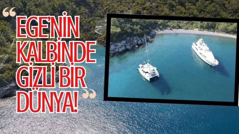 Bodrum’un kalabalık plajlarından, yüksek sesli beach club’larından uzakta; doğayla baş