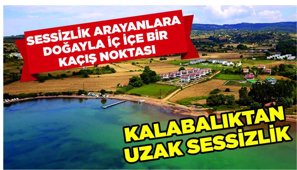 Sazlıdere Sahili, kalabalıktan uzak huzurlu bir tatil arayanlara Saros Körfezi’nin