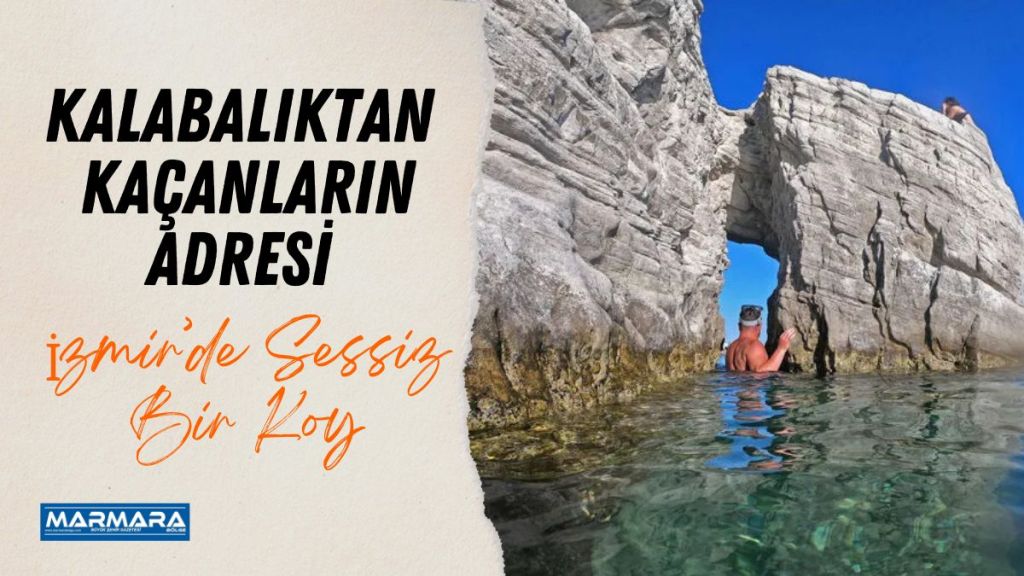 İzmir’in Çeşme ilçesinde yer alan ve adını kayalık yapısındaki doğal