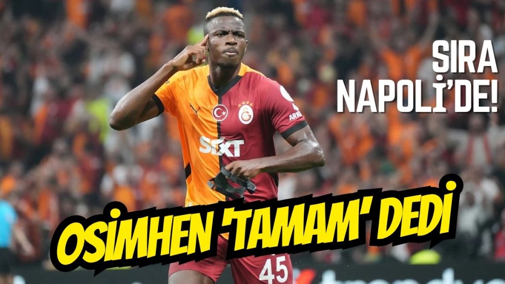 Galatasaray, dünya futbolunun dikkat çeken isimlerinden Victor Osimhen transferinde önemli