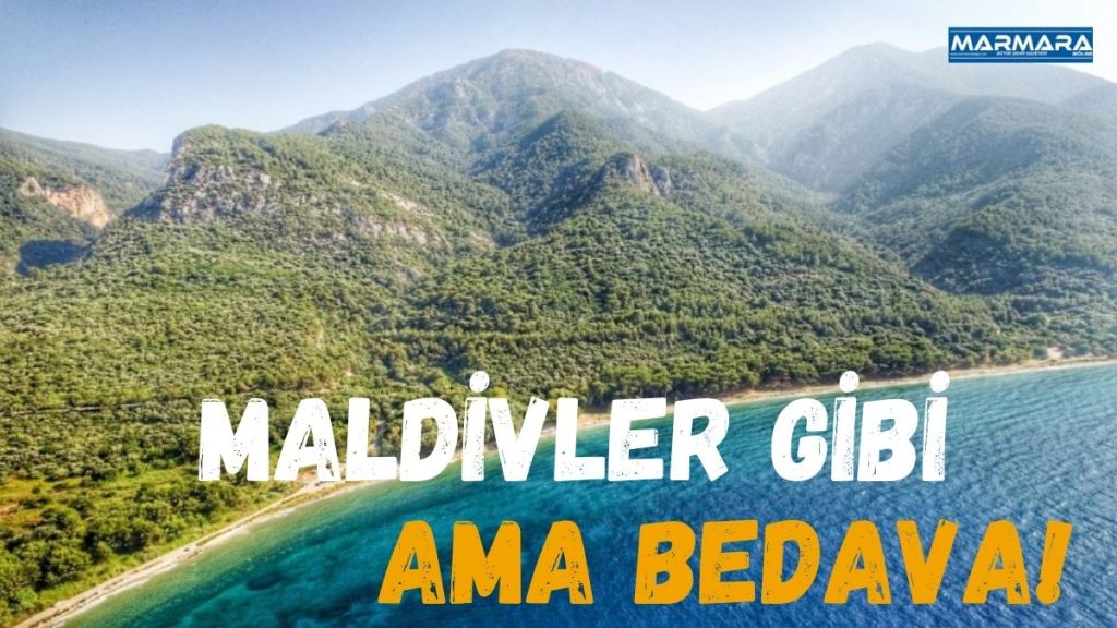 Yaz tatilinde kalabalıktan uzaklaşıp doğayla iç içe, özgürce denize girmek