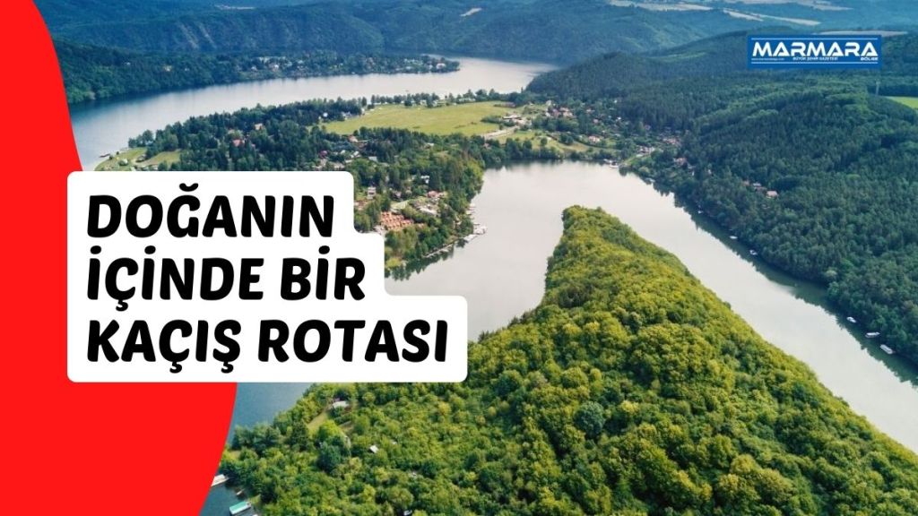 Muğla'nın gözde tatil beldesi Akyaka'da yer alan Azmak Nehri, İsviçre’nin