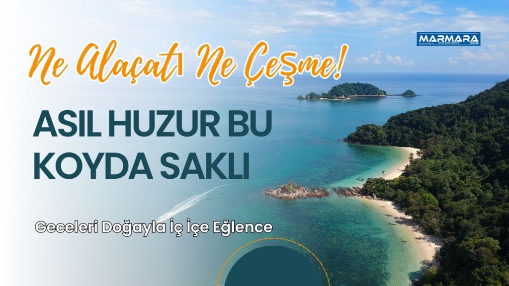 İzmir’in kalabalık plajlarından uzaklaşmak isteyenler için tarihi ve doğal güzellikleri