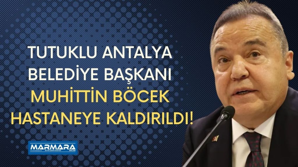 Antalya Büyükşehir Belediye Başkanı Muhittin Böcek, hakkında yürütülen rüşvet soruşturması