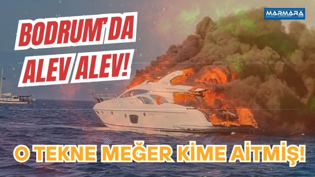 13 Temmuz günü Muğla’nın gözde tatil beldesi Bodrum Türkbükü’nde meydana