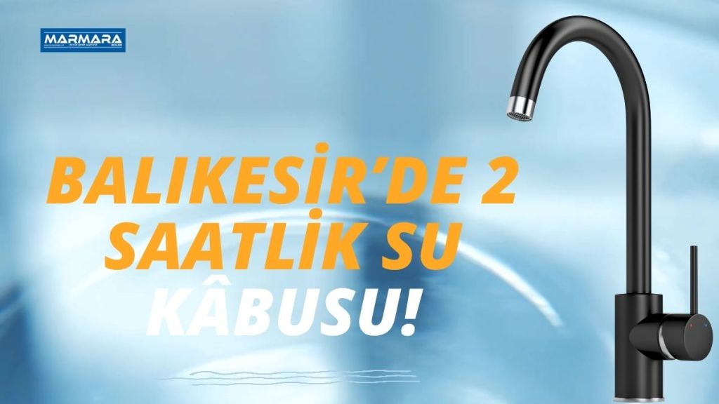 Susurluk ve Erdek ilçelerinde ana şebekede yaşanan arıza nedeniyle 16