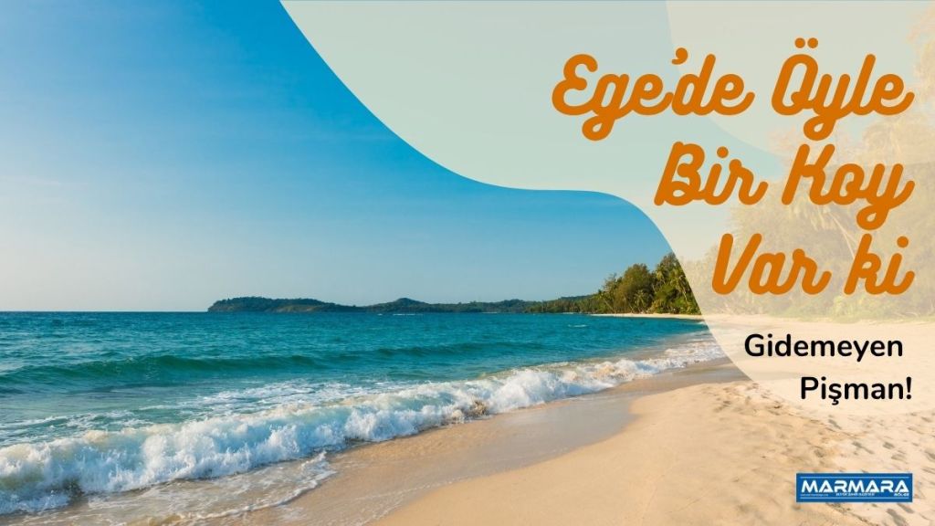 Aydın’ın Güzelçamlı beldesinde yer alan Karasu Koyu, berrak denizi, bakir