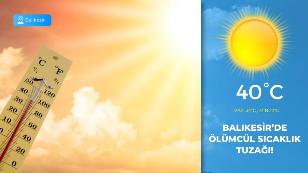 Bugün termometreler en yüksek 40 °C’ye dayanacak, nem oranı %20–50 arasında