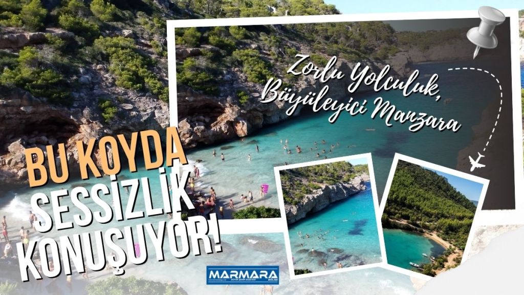 Bodrum’un Göltürkbükü beldesine komşu, haritada dahi zor bulunan Cennet Koyu,