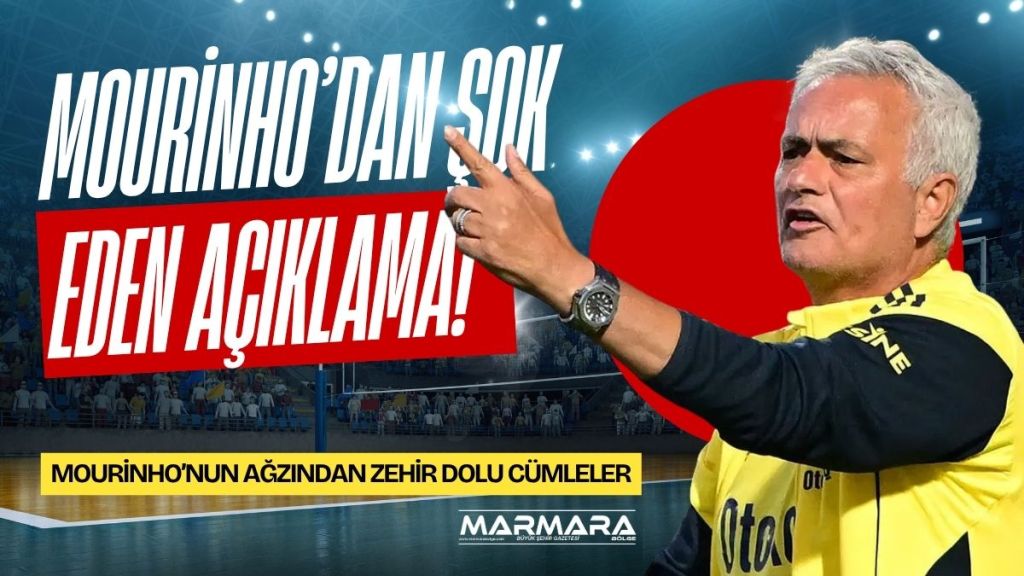Fenerbahçe Teknik Direktörü Jose Mourinho, Şampiyonlar Ligi elemelerinde Feyenoord ile