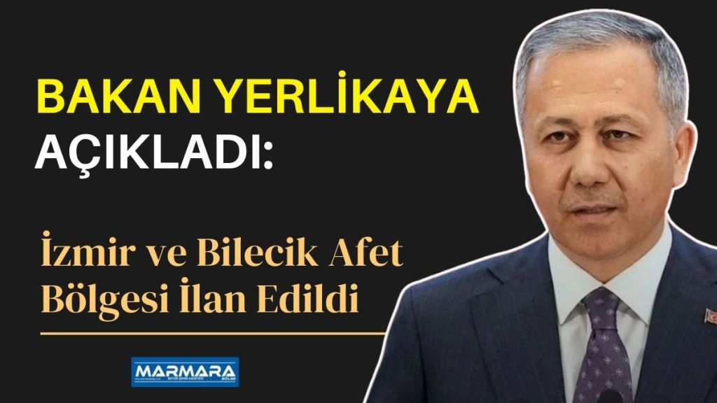 İçişleri Bakanı Ali Yerlikaya, sosyal medya üzerinden yaptığı açıklamada, İzmir