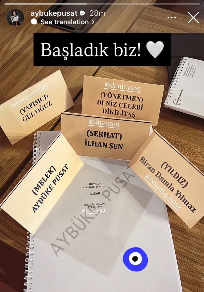 Aybüke Pusat'tan Halef Dizisi Setinden Merak Uyandıran Paylaşım s 968288aa06d5d61d91d9b2c7d2c9ca8cb5859d27 - Marmara Bölge Gazetesi