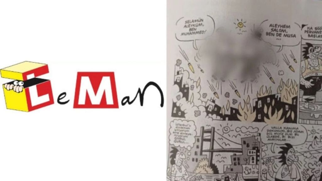 Hz. Muhammed karikatürüyle ilgili tepkilerin sürdüğü Leman Dergisi’ne, yönetim kadrosu