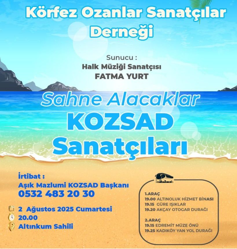 Edremit Sahilleri Müzikle Şenlenecek! 526454786 762308156160212 2505434216273727394 n e1754043439881 - Marmara Bölge Gazetesi