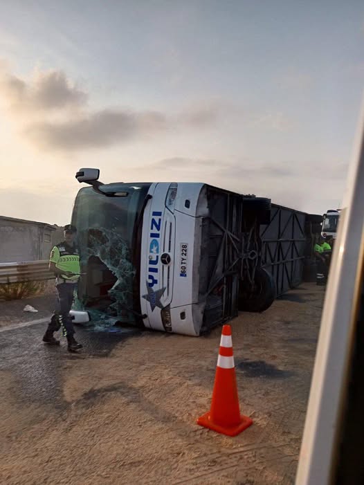 Kuzey Marmara Otoyolu’nda meydana gelen elim otobüs kazası, tüm Türkiye’yi
