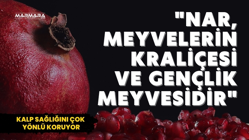 Nar, bereketin ve sağlığın sembolü olmasının yanı sıra, içerdiği güçlü