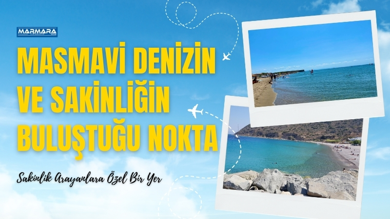 Altın sarısı kumsalı, berrak denizi ve huzur dolu atmosferiyle Kefalos