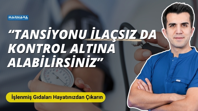 Yüksek tansiyon yalnızca ilaçla değil, doğru yaşam alışkanlıklarıyla da kontrol