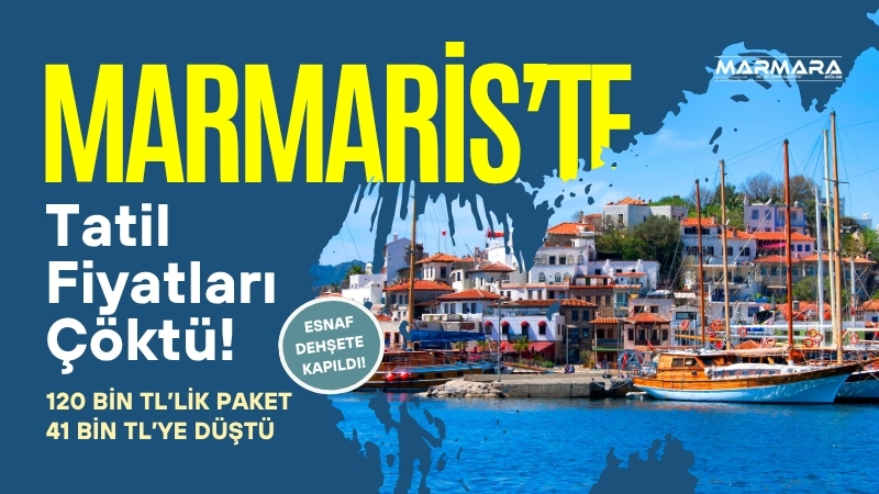 Yaz sezonunun ortasında Marmaris’te tatil fiyatları adeta eridi. Şubat ayında