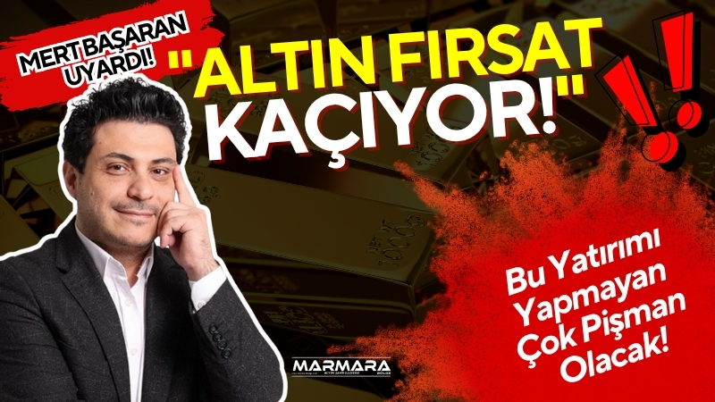 "Gram altın 200 lirayken 'alın' diye uyarıyordum, şimdi de aynısını