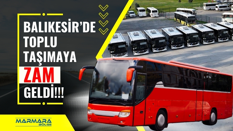 Balıkesir’de toplu taşıma ücretlerine yapılan zam, şehirde yaşayanları doğrudan etkiledi.